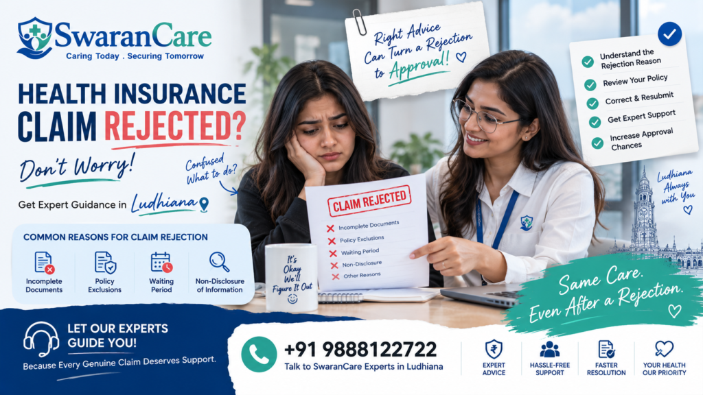Claim Rejected? What to Do in Ludhiana