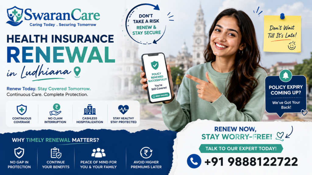 Health Insurance Renewal in Ludhiana: Guide & Policy Audit